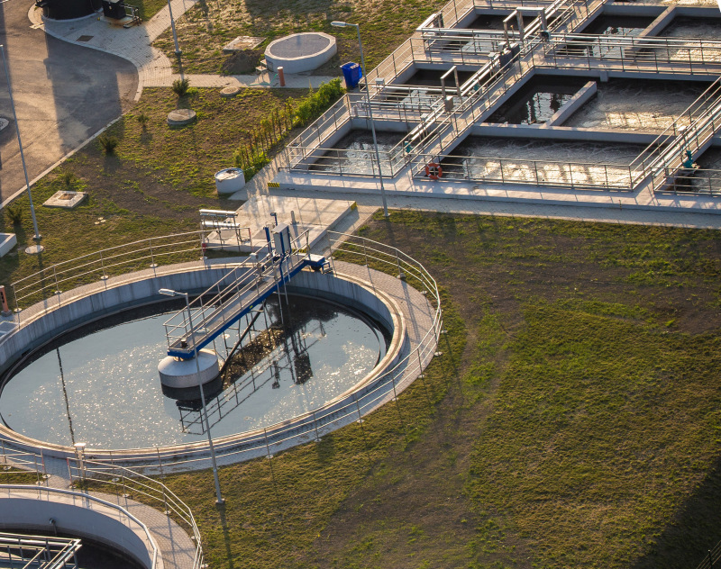 Small local sewage treatment